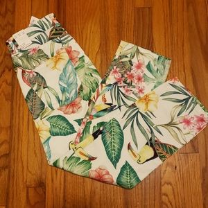 Zara TRF Straight Crop Jeans , sz 2